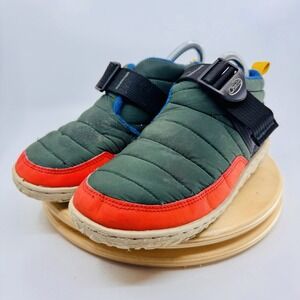 Chaco Ramble Puff Linear Shoes Women's 7 Forest Water Resistant Ripstop